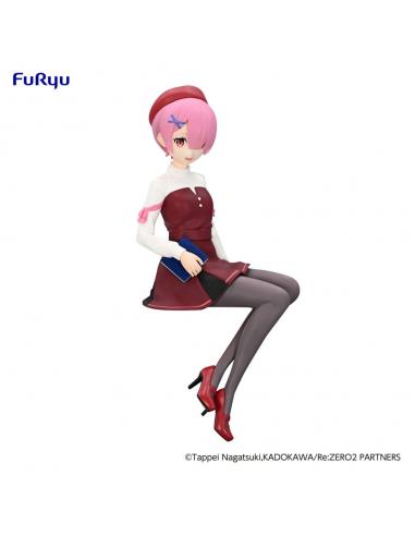 Re:Zero Starting Life in Another World Estatua PVC Noodle Stopper Ram Book Girl Ver. 14 cm