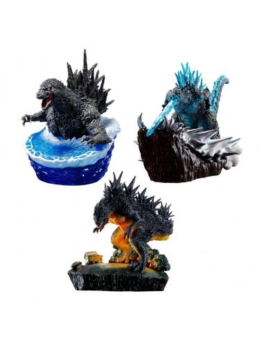 Shangri-La Frontier Petitrama EX Series Pack de 3 Figuras From Zero To Minus One Set 9 cm