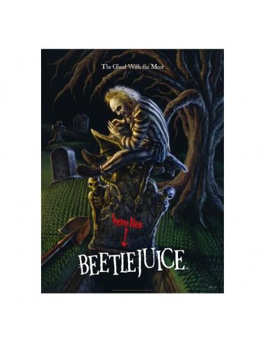 Beetlejuice Litografia The Ghost With the Most 41 x 61 cm - sin marco