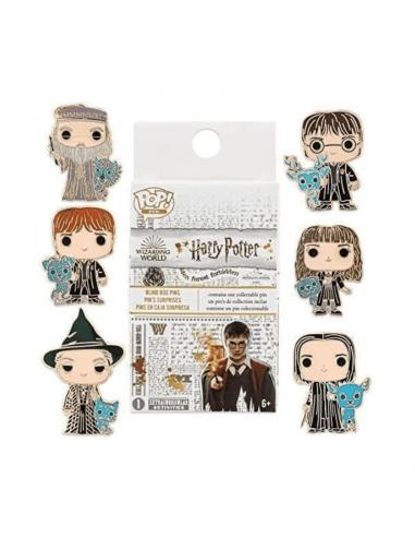 Harry Potter Loungefly Chapas esmaltadas Stained Glass Expositor (12)