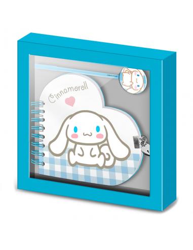 Set diario + boligrafo Cinnamonroll Hello Kitty