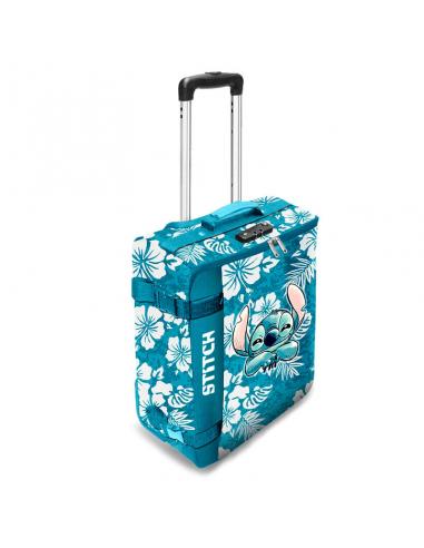 Maleta trolley Aloha Stitch Disney plegable 55cm