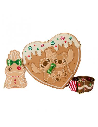 Bolso bandolera Gingerbread Stitch Disney Loungefly