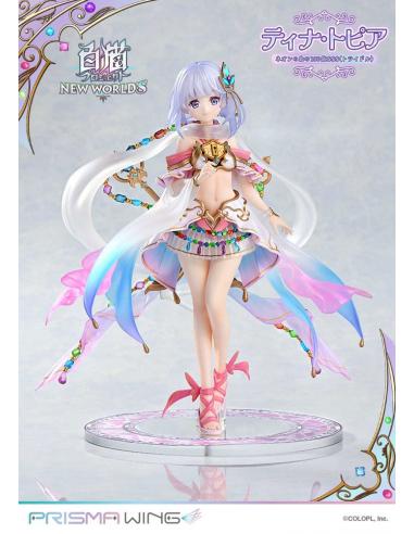 White Cat Project Estatua PVC 1/7 Prisma Wing Tina Topia (The 10 Billion Tridollars of Neon Island) 22 cm