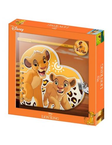 Set diario + boligrafo El Rey Leon Disney