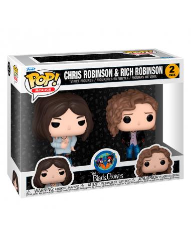 Blister 2 figuras POP The Black Crowes Chris Robinson &#38; Rich Robinson
