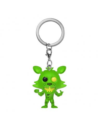 Five Nights at Freddy's Llaveros Pocket POP! Vinyl Radioactive Foxy 4 cm Expositor (12)