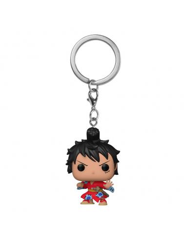 One Piece Llaveros Pocket POP! Vinyl Luffy in Kimono 4 cm Expositor (12)