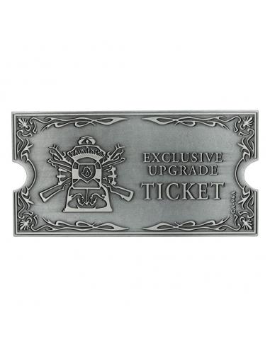 Resident Evil 4 Réplica 1/1 Metal Exclusive Upgrade Ticket