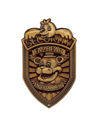 Five Nights at Freddy´s Réplica Security Badge