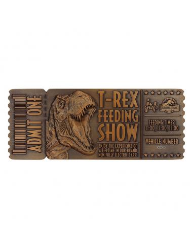 Jurassic Park Réplica 1/1 Feeding Show Ticket