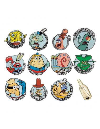Bob Esponja Chapas Expositor Mystery Pin Badge (12)