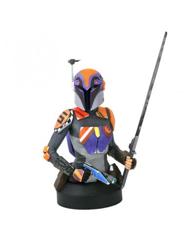 Busto Sabine Wren Star Wars Rebels 15cm