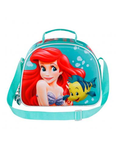 Portameriendas 3D Sea Ariel La Sirenita Disney 20x25,5x10cm