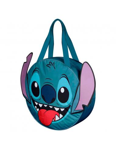 Bolsa Playa Stitch Disney 50x53x16cm.