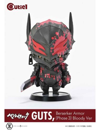 Berserk Minifigura Cutie1 PVC Guts Berserker Armor (Phase 3) Bloody Ver. 12 cm
