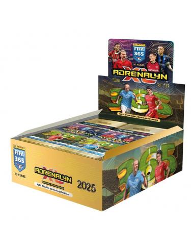 FIFA 365 Adrenalyn XL 2025 Cartas Coleccionables Fat Packs Expositor (10)
