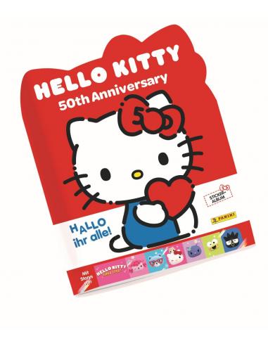 Hello Kitty Sticker Collection Álbum para Cromos 50th Anniversary *Edición Alemán*