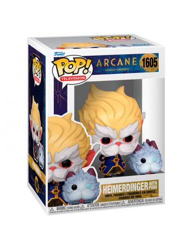 Funko POP League Legends Arcane Heimerdinger with Poro