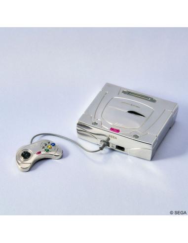 Figura Diecast Bright Arts Gallery Sega Hardware Series Sega Saturn White