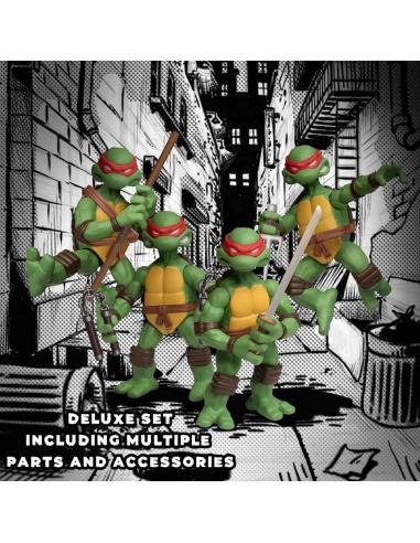 Teenage Mutant Ninja Turtles Figuras Teenage Mutant Ninja Turtles Deluxe Set 8 cm