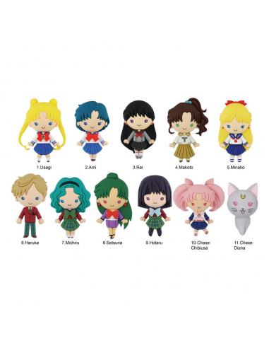 Sailor Moon Colgantes PVC 3D Series 3 Expositor (24)