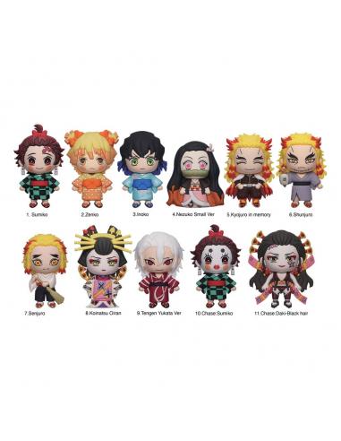 Demon Slayer: Kimetsu no Yaiba Colgantes PVC 3D Series 5 Expositor (24)
