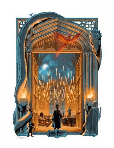Harry Potter Litografia Harry Potter y la cámara secreta 46 x 61 cm - sin marco