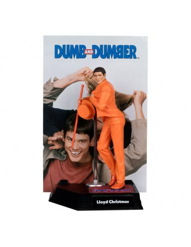 Dos tontos muy tontos Estatua PVC Movie Maniacs Lloyd Christmas (Gold Label) 15 cm