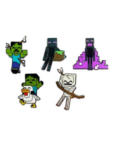 Minecraft Chapas esmaltadas Set #2 5 cm (6)