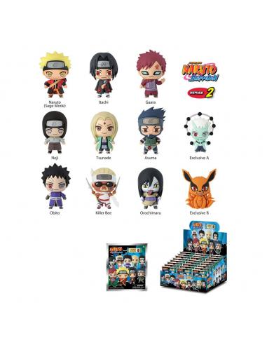 Naruto Shippuden Colgantes PVC Series 2 Expositor (24)