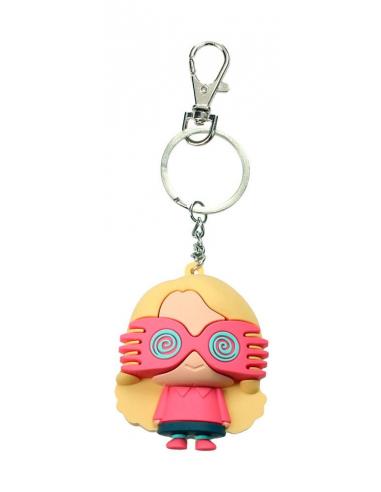 Harry Potter Llavero caucho Luna Lovegood 7 cm
