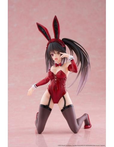 Date A Live V Estatua PVC Desktop Cute Figure Kurumi Tokisaki Bunny Ver. 13 cm