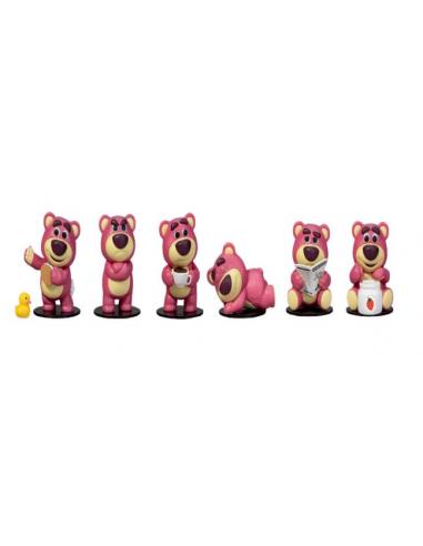 Toy Story Figuras mini Hero Box Teddy Bear Series Lots-o'-Huggin' Bear 8 cm Expositor (6)