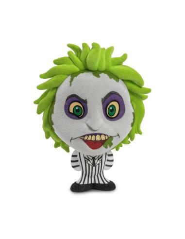 Beetlejuice Beetlejuice Figura Vinyl hunny Flocked Beetlejuice Striped Suit 10 cm