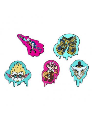 Arcane Chapas esmaltadas Set 5 cm (6)