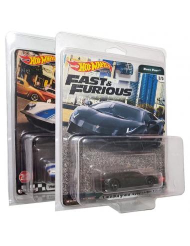 Hot Wheels pack de 19 protectores Blisters para Premium Car
