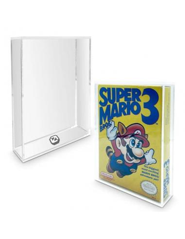 Caja de acrílico pack de 2 Protector para NES Games