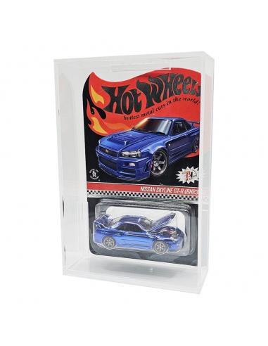 Hot Wheels caja de acrílico pack de 2 Protector para Mainline