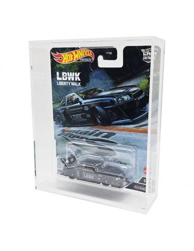 Hot Wheels caja de acrílico pack de 2 Protector para Premium