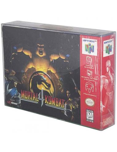 Caja de PET pack de 25 Protector para Super Nintendo/Nintendo 64/SNES/N64 Games