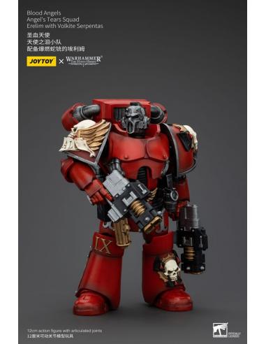 Warhammer The Horus Heresy Figura 1/18 Blood Angels Angel's Tears SquadErelim with Volkite Serpentas 12 cm