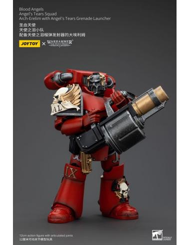 Warhammer The Horus Heresy Figura 1/18 Blood Angels Angel's Tears Squad Arch-Erelim with Angel's Tears Grenade Launcher 12 cm