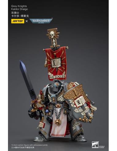 Warhammer 40k Figura 1/18 Grey Knights Kaldor Draigo 14 cm