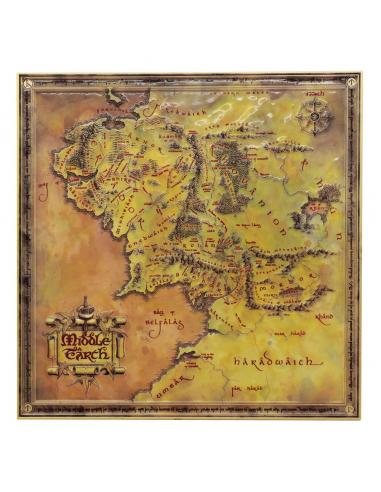 El Señor de los Anillos Réplica Map Limited Edition