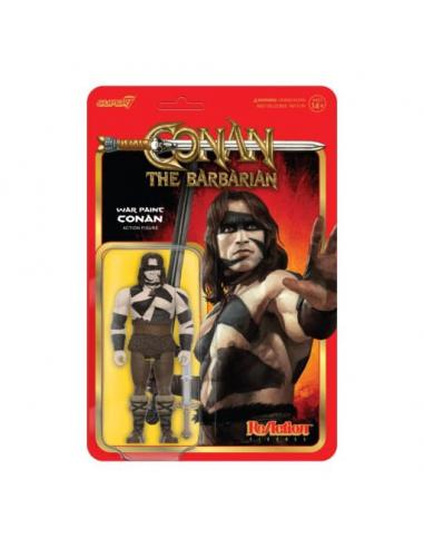 Conan Figura ReAction Wave 02 Conan (War Paint) 10 cm