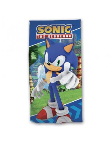 Toalla Sonic The Hedgehog microfibra