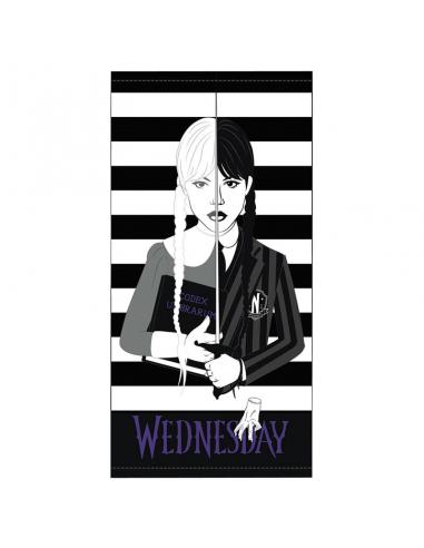 Toalla Miercoles Wednesday microfibra