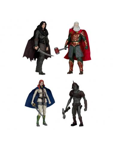 El Señor de los Anillos: la Guerra de los Rohirrim Build-A Figuras 10 cm (BAF: Snow Troll) Surtido (4)