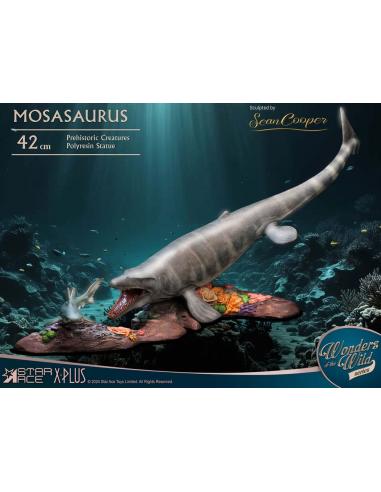 Wonders of the Wild Estatua Mosasaurus (DX) 42 cm